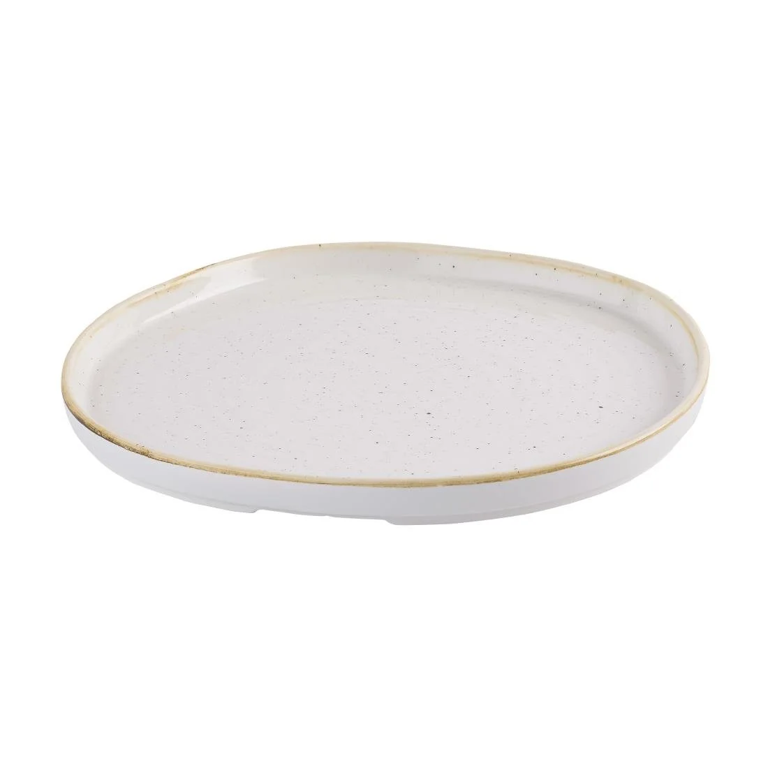 Churchill Stonecast Barley White Organic Walled Plates 257mm (6 Pack) - Image 2