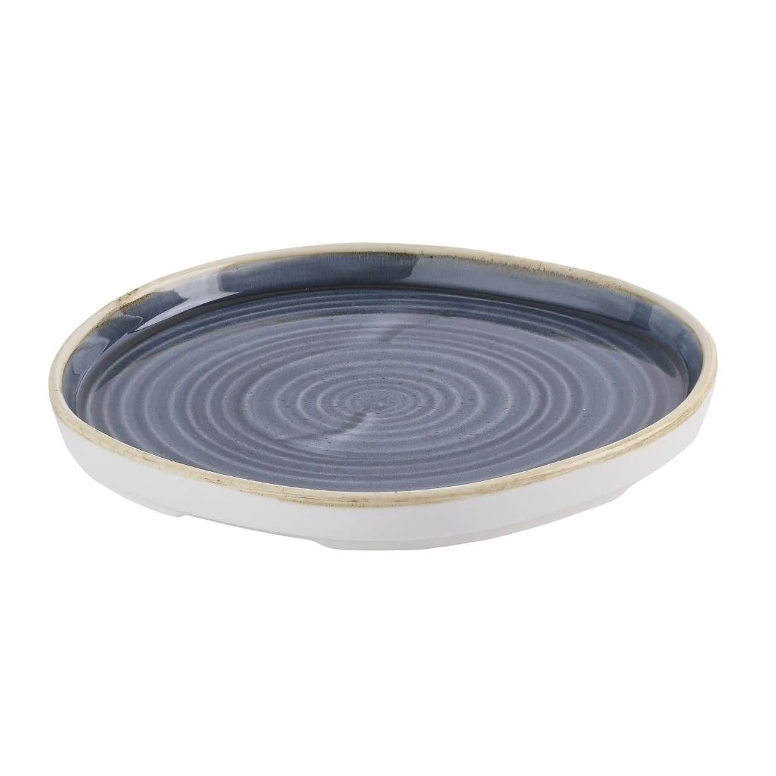 Churchill Stonecast Blueberry Organic Walled Plates 206mm (6 Pack) - Image 2
