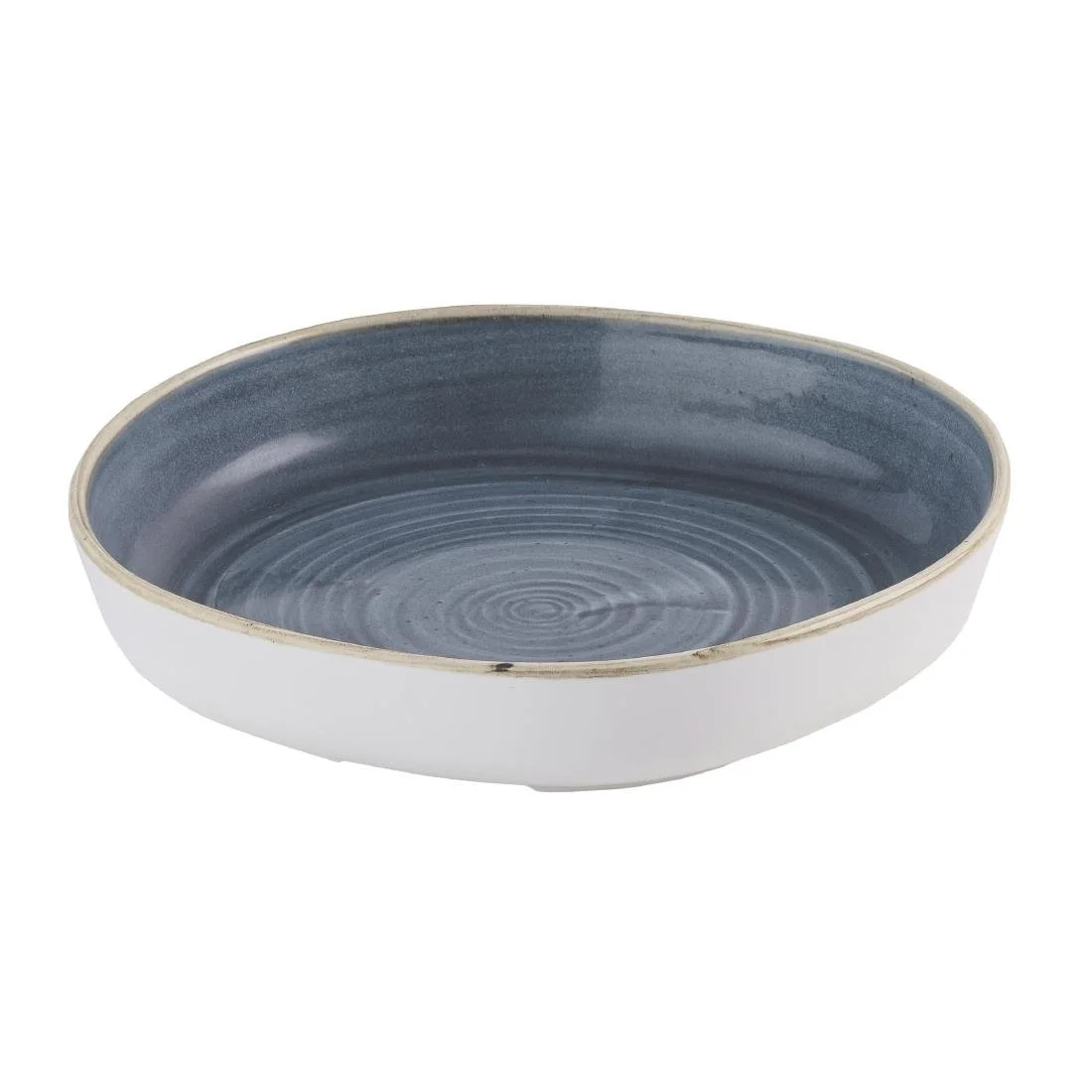 Churchill Stonecast Blueberry Organic Walled Bowls 232mm (6 Pack) - Image 2