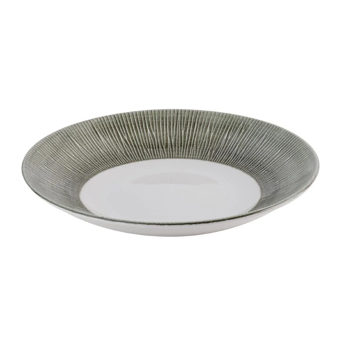 Churchill Bamboo Ceramic Spinwash Alpine Deep Coupe Plates 248mm (12 Pack) - Image 3