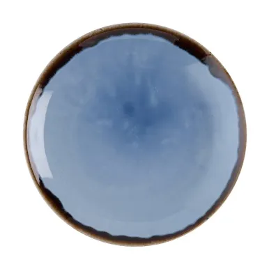 Dudson Harvest Indigo Coupe Plates 165mm (12 Pack)