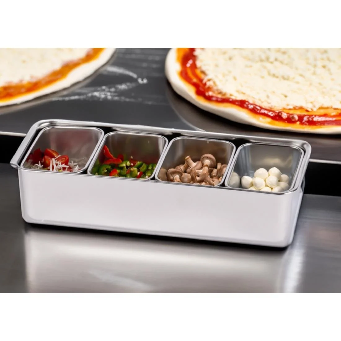 Louis Tellier Japanese Container with Four Compartments 281x118x63mm - Image 2