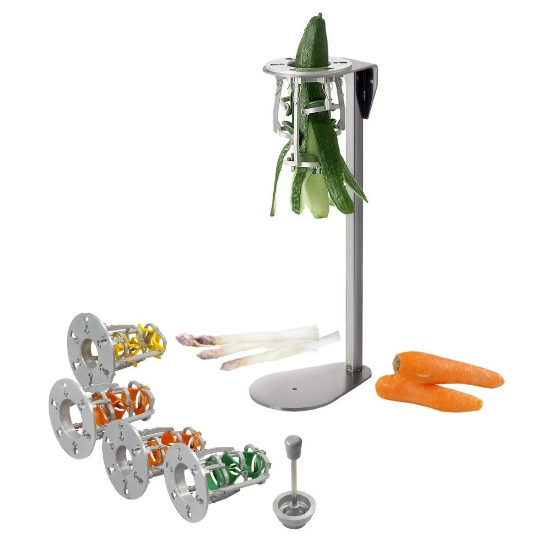 Louis Tellier Epoxy Cucumber Peeler with Stand - Image 3