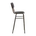 Tavo Stacking Bar Stool Vintage Black (Pack of 2)