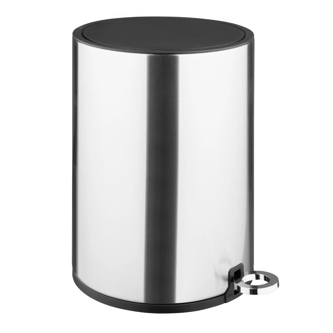 Jantex Pedal Bin Brushed Steel 3Ltr - Image 1