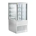 Cossiga Tower BTG Freestanding Multideck Display Fridge w/Sliding Front & Rear Doors - Image 1