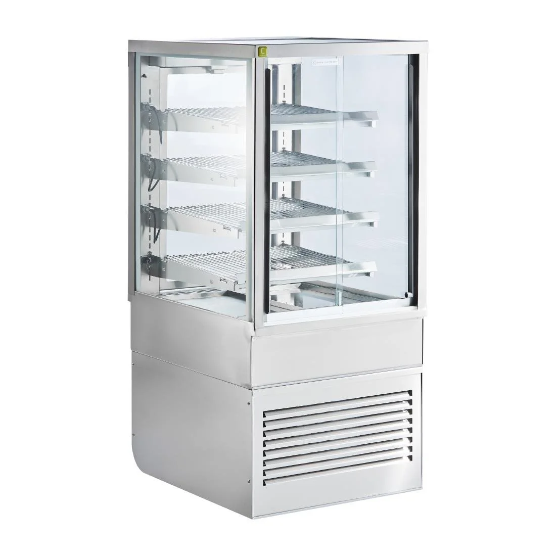 Cossiga Heated Freestanding Multideck Display w/Sliding Front & Rear Doors - Image 1
