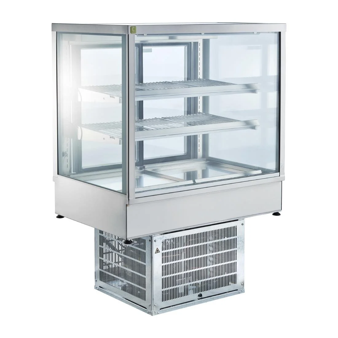 Cossiga Tower STG Refrigerated Drop-in Display w/Sliding Front & Rear Doors - Image 3