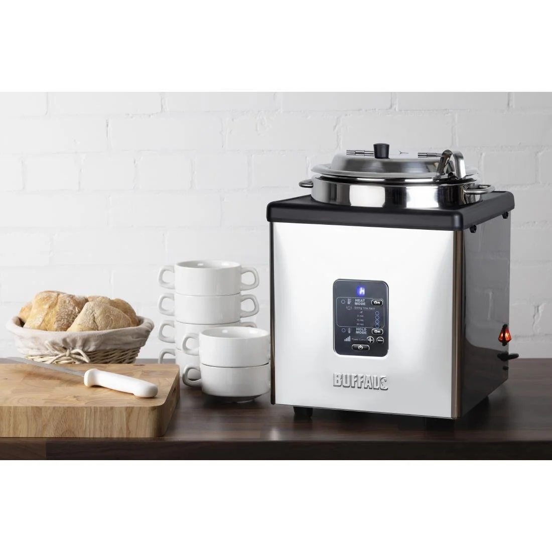 Buffalo Heat and Hold Soup Kettle Stainless Steel 9Ltr - Image 7