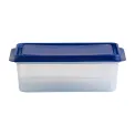 Wham Studio Rectangle Food Box Clear/Blue 2Ltr - Image 2