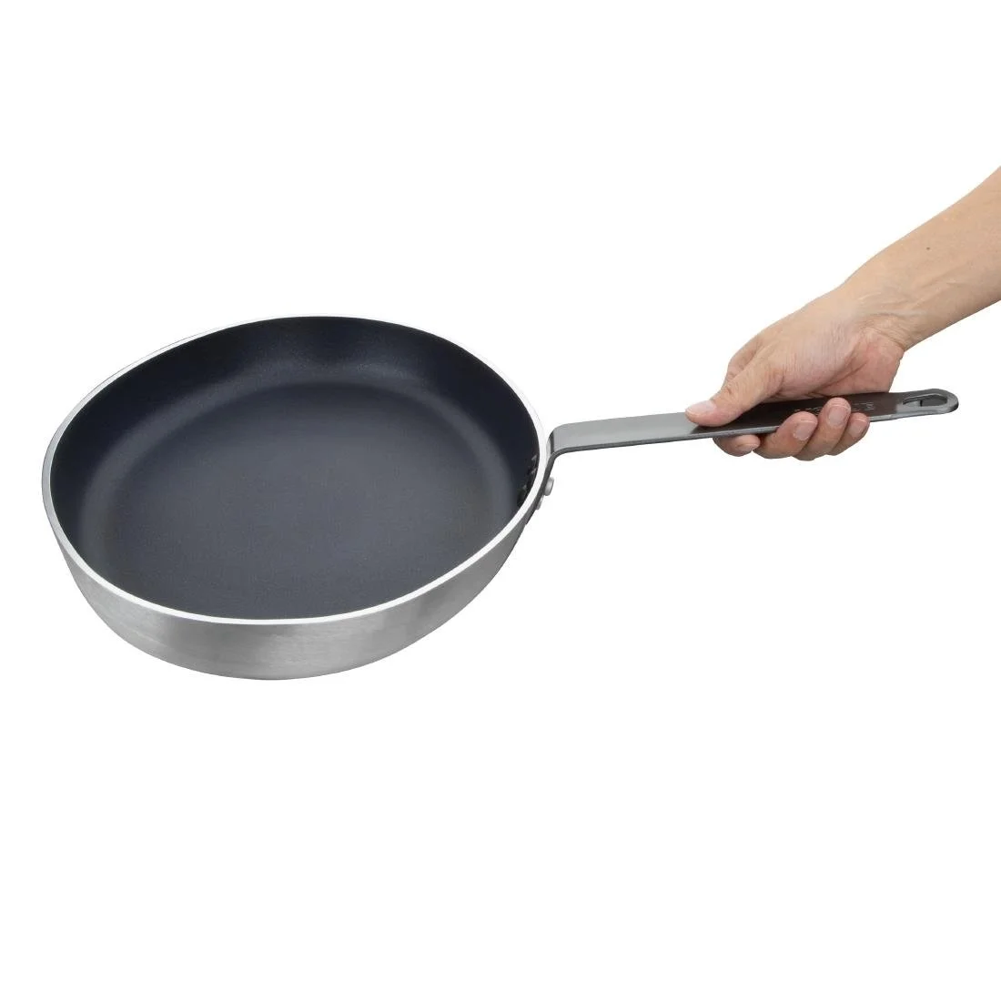 Vogue Aluminium Non-stick Teflon Platinum Plus Oval Frying Pan 40cm - Image 4