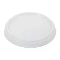 Fiesta Recyclable rPET Flat Lids for Deli Cups 8/12/16oz (300 Pack) - Image 1