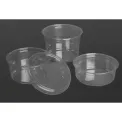Fiesta Recyclable rPET Flat Lids for Deli Cups 8/12/16oz (300 Pack) - Image 4