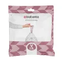 Brabantia PerfectFit Bin Bags, Code V, 2-3Ltr (40 Pack) - Image 2