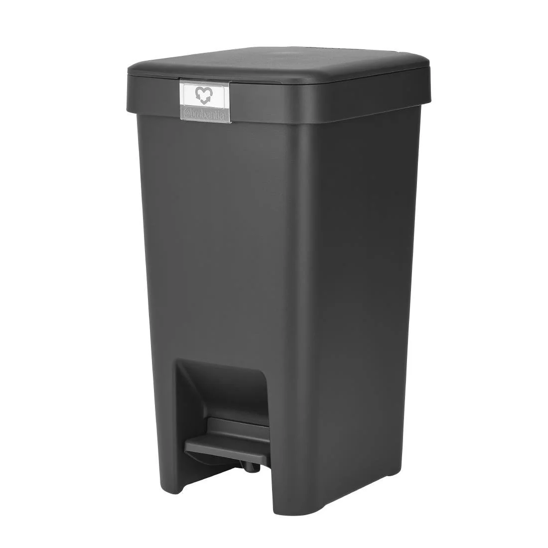 Brabantia Pedal Bin Dark Grey 10Ltr - Image 2