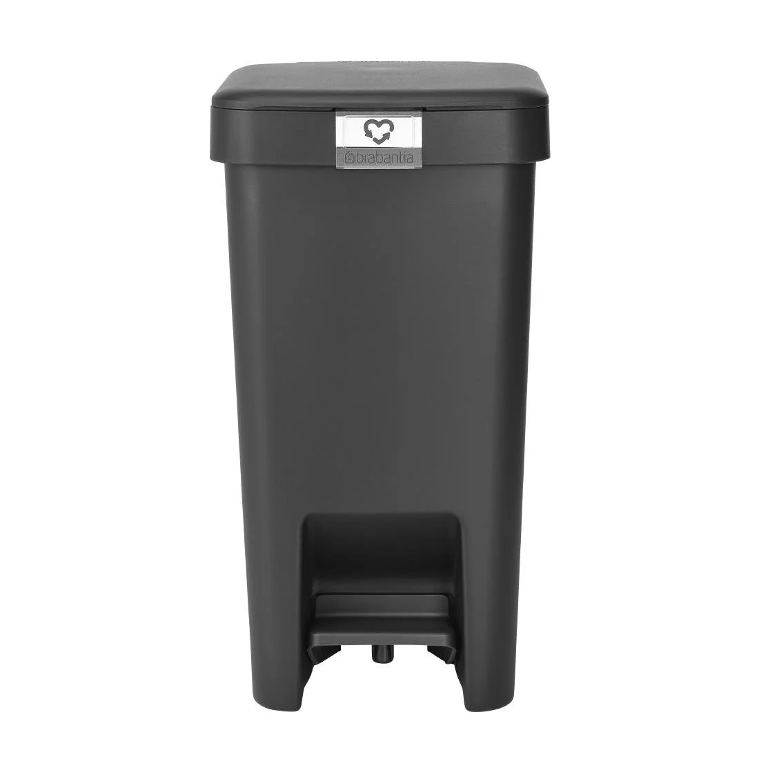 Brabantia Pedal Bin Dark Grey 10Ltr - Image 1