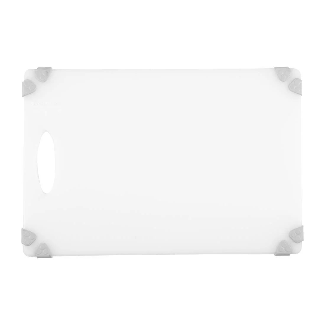 Hygiplas Commercial Grip Chopping Board White 458x306mm - Image 2
