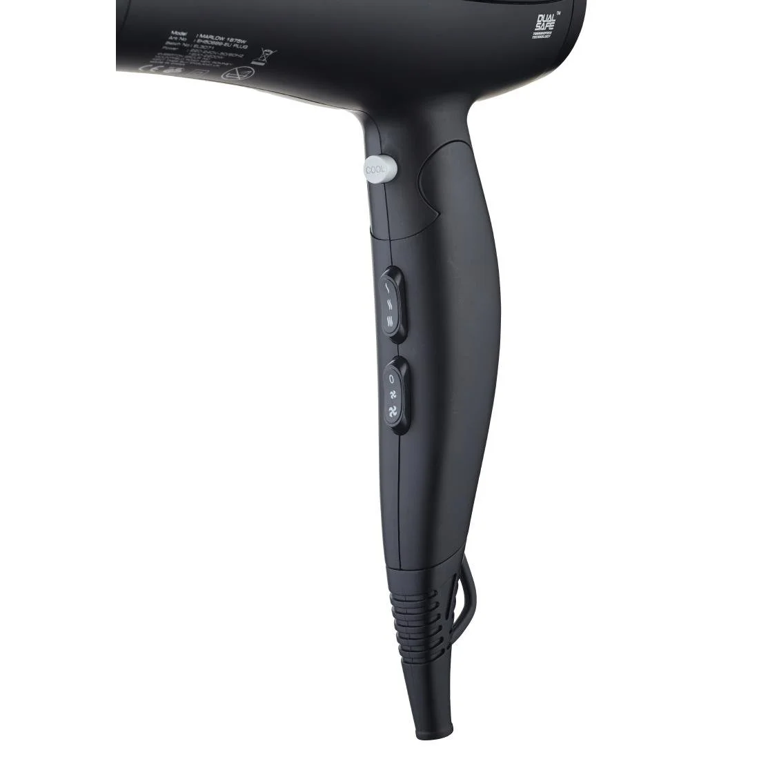 Hotel Complimentary Marlow Folding Hairdryer 1875W - Image 4