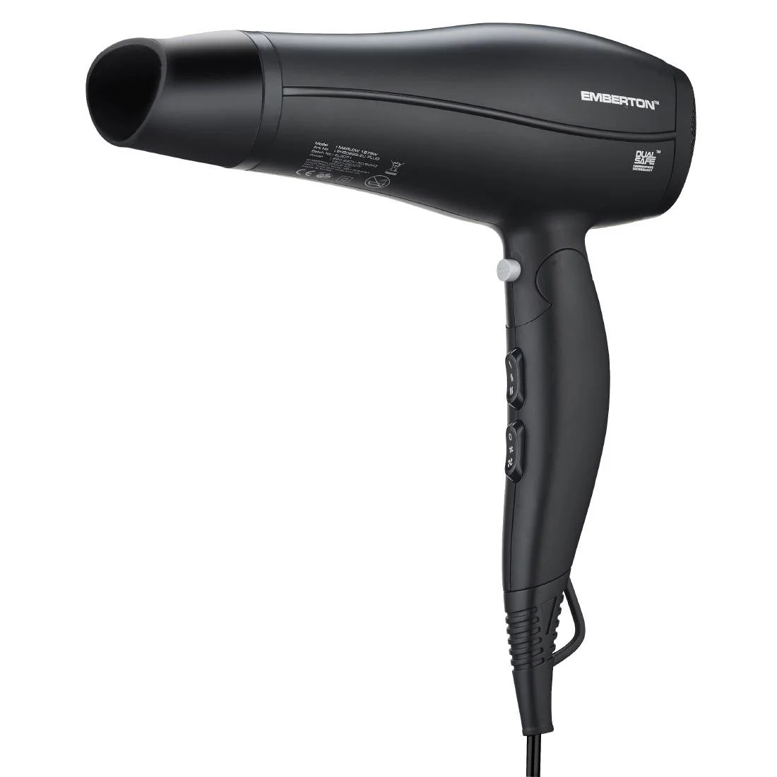 Hotel Complimentary Marlow Folding Hairdryer 1875W - Image 1