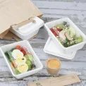 Fiesta Compostable Bagasse Food Container Bases (100 Pack) - Image 6