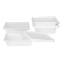 Fiesta Recyclable PET Lids for Bagasse Container Bases (100 Pack) - Image 3