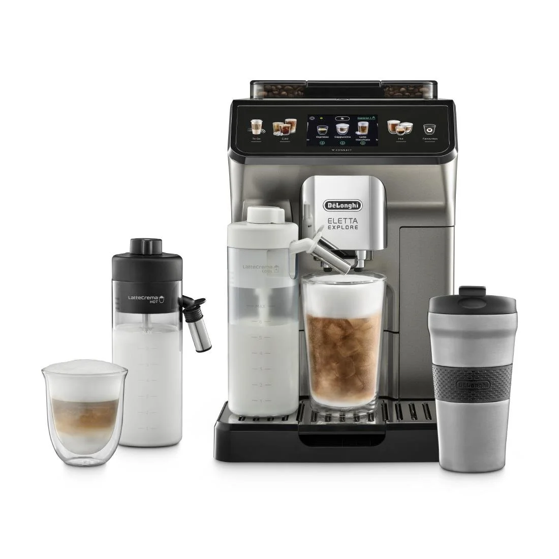 De'Longhi Eletta Explore Bean to Cup Coffee Machine ECAM450 - Image 4