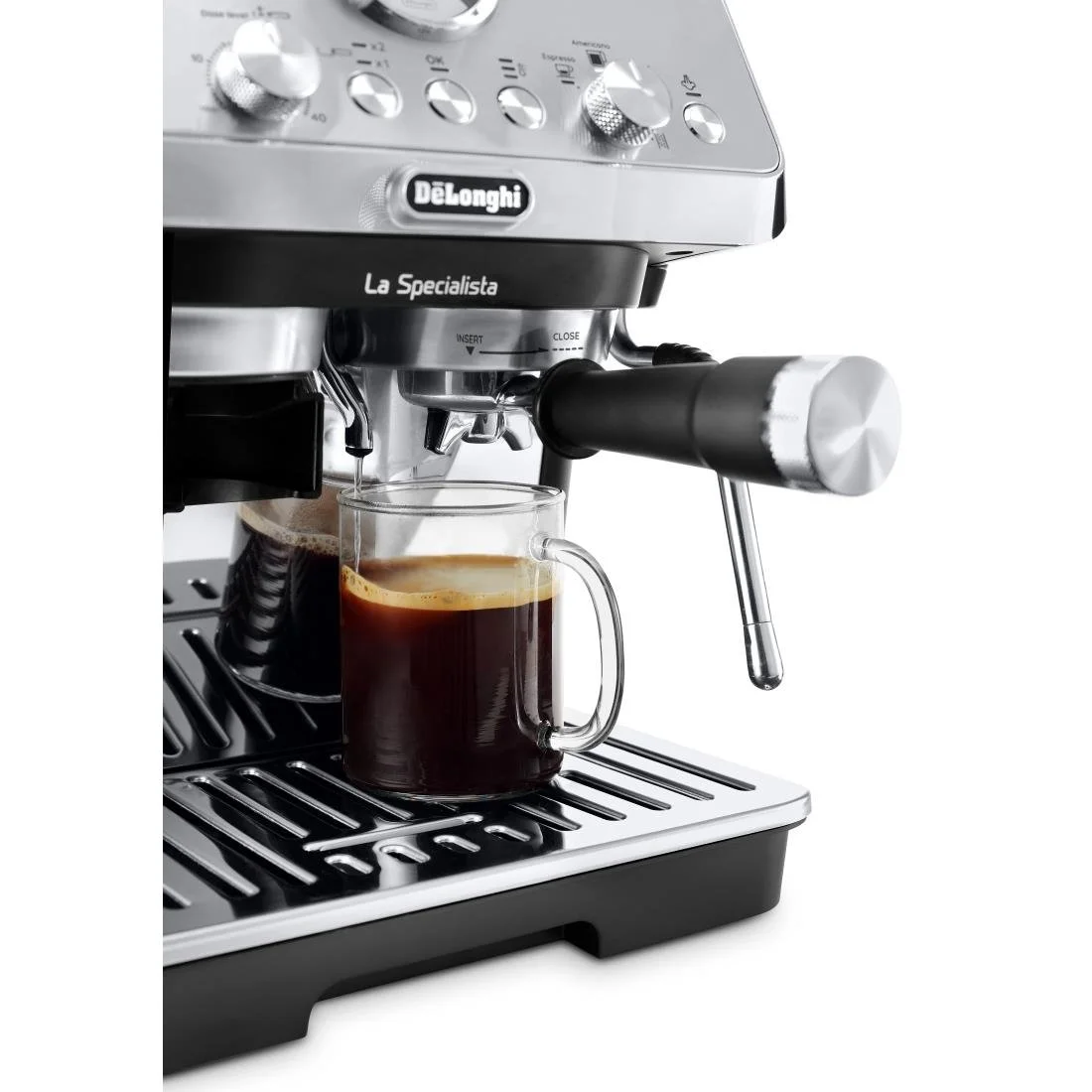 De'Longhi La Specialista Arte Compact Manual Bean to Cup Espresso Coffee Machine EC9155.MB - Image 3