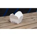 Notpla Small Takeaway Boxes 800ml - White (500 Pack) - Image 3