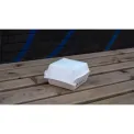 Notpla 5" Clamshell Burger Boxes - White (200 Pack) - Image 2
