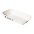Notpla 8"x5" Rectangular Trays - White (400 Pack) - Image 1