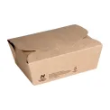 Notpla Medium Takeaway Boxes 1200ml - Kraft (250 Pack) - Image 1
