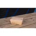 Notpla Medium Takeaway Boxes 1200ml - Kraft (250 Pack) - Image 2