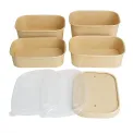 Fiesta Recyclable PP Lids for Rectangular Containers (300 Pack) - Image 5