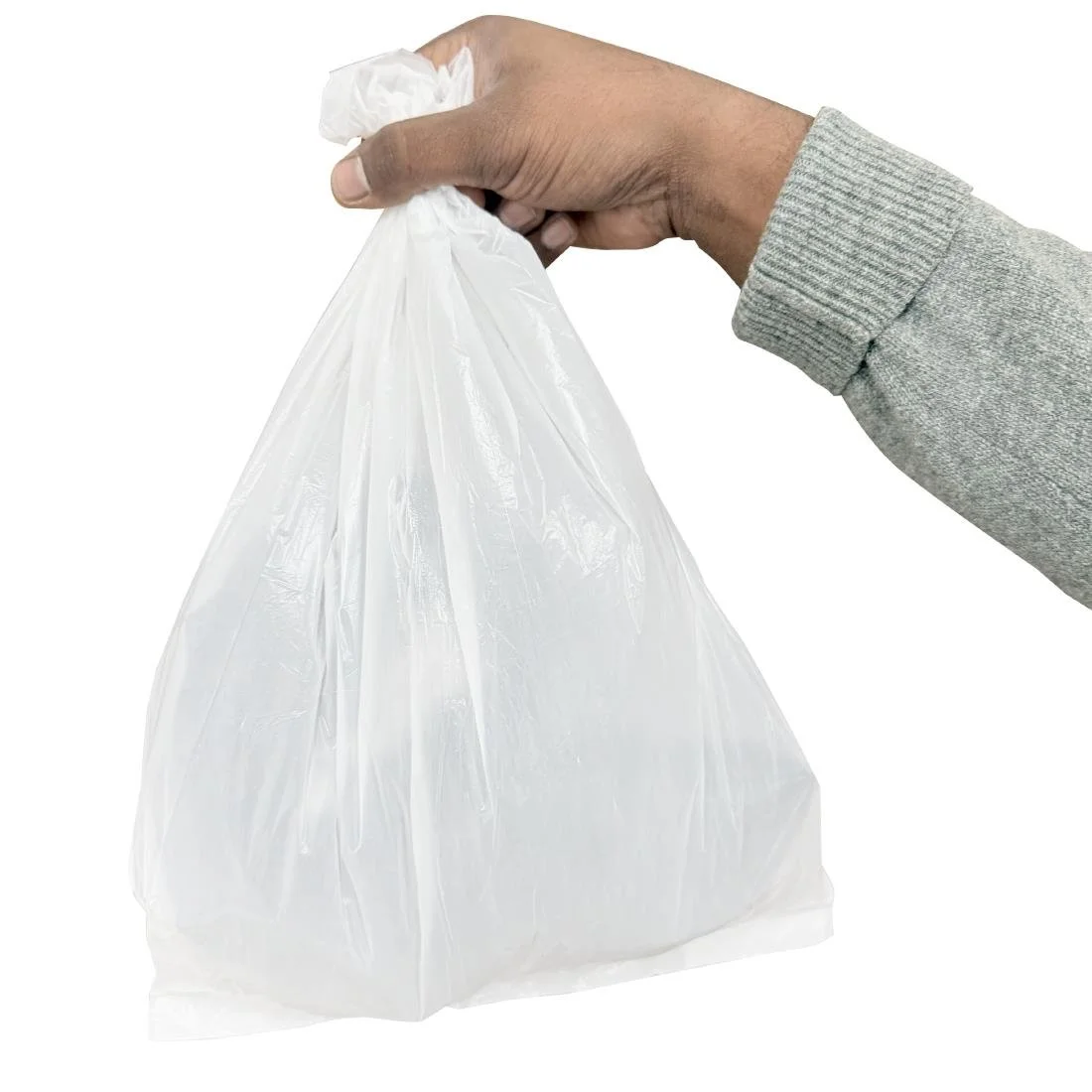 Jantex Light Duty Bin Bags White 10Ltr (200 Pack) - Image 3