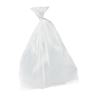 Jantex Medium Duty Bin Bags White 50Ltr (200 Pack)