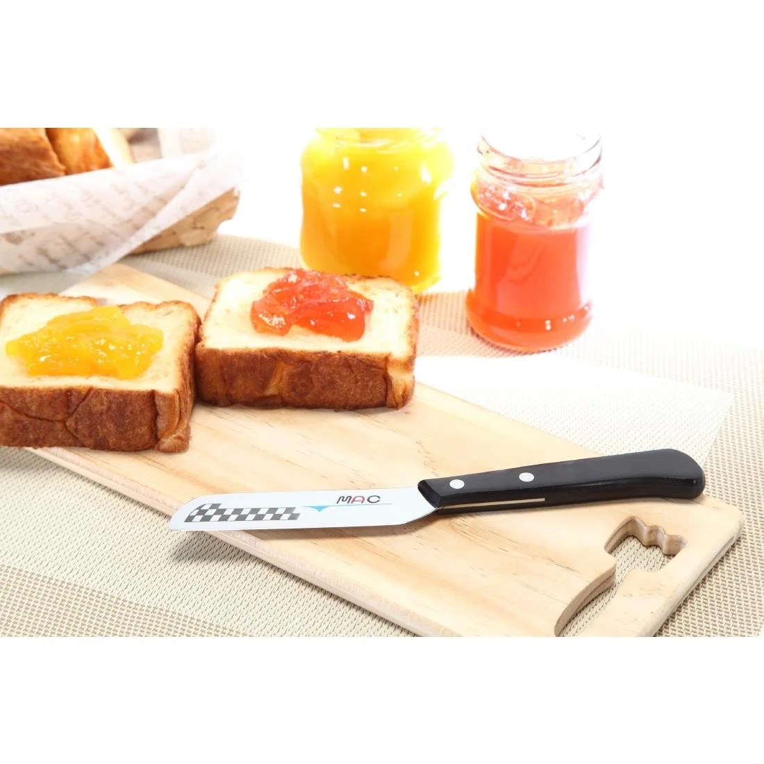 Mac Original Cheese & Bread Knife MK-40 Black 10cm - Image 5