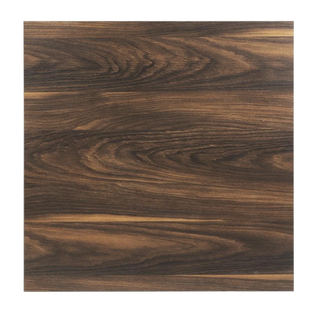 Bolero Complete Table Square Dark Wood Effect 700mm - Image 2