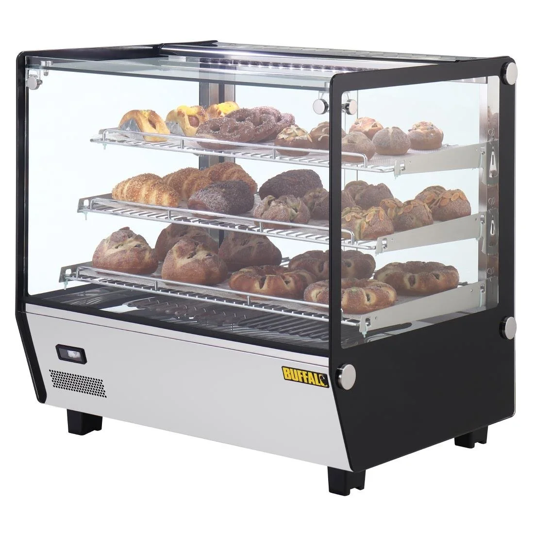 Buffalo Square Countertop Heated Display Merchandiser 120Ltr - Image 8