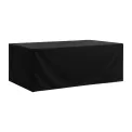 Bolero Rectangular Outdoor Chair & Table Cover Black 3100x1500mm - Image 1