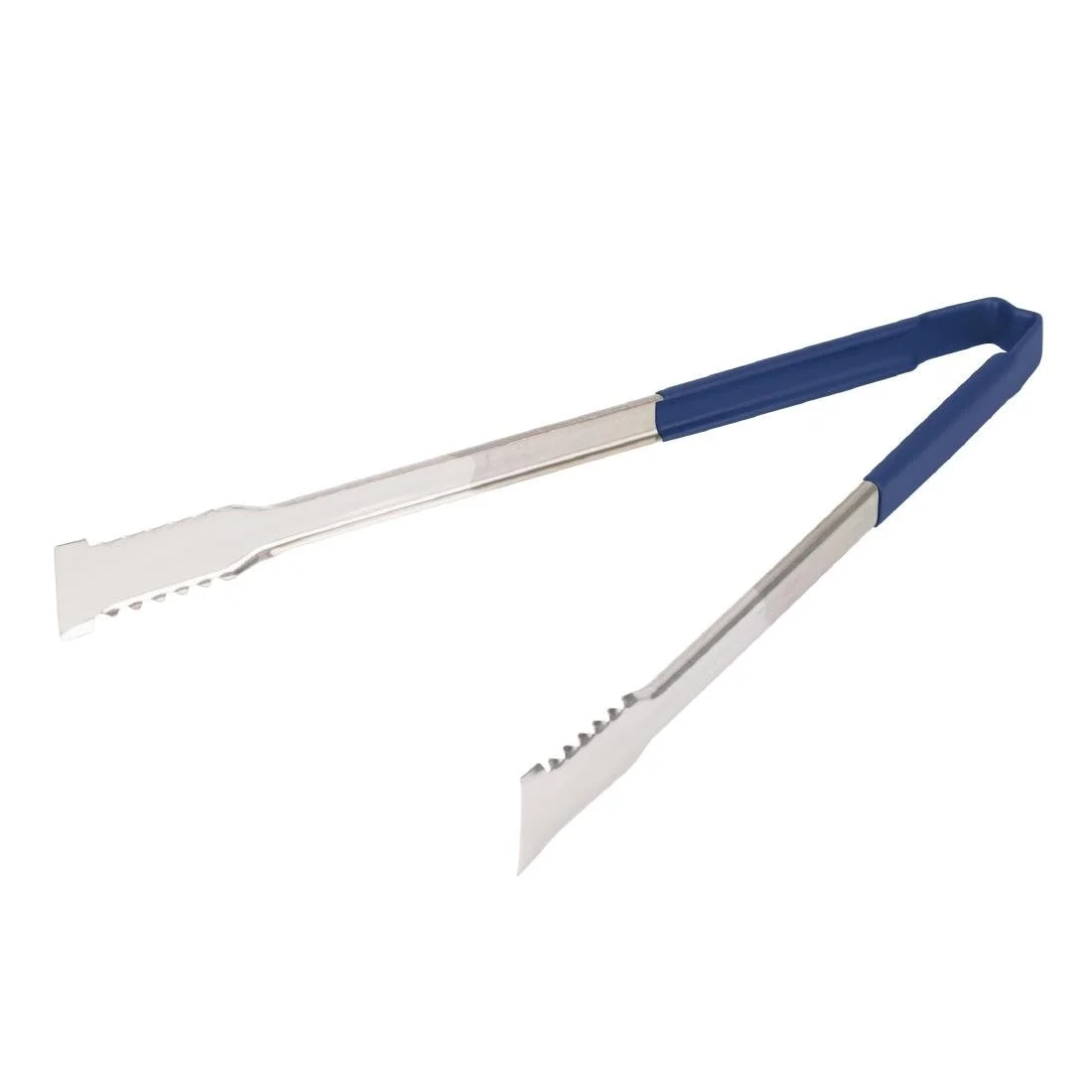 Vollrath Versagrip Tongs Flat Blue 16'' - Image 1