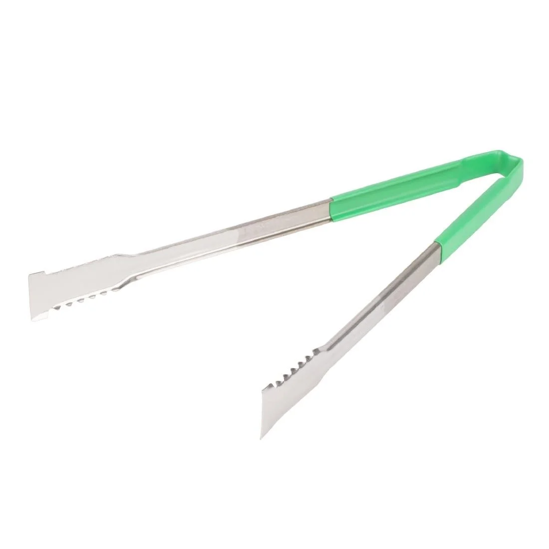 Vollrath Versagrip Tongs Flat Green 16'' - Image 1