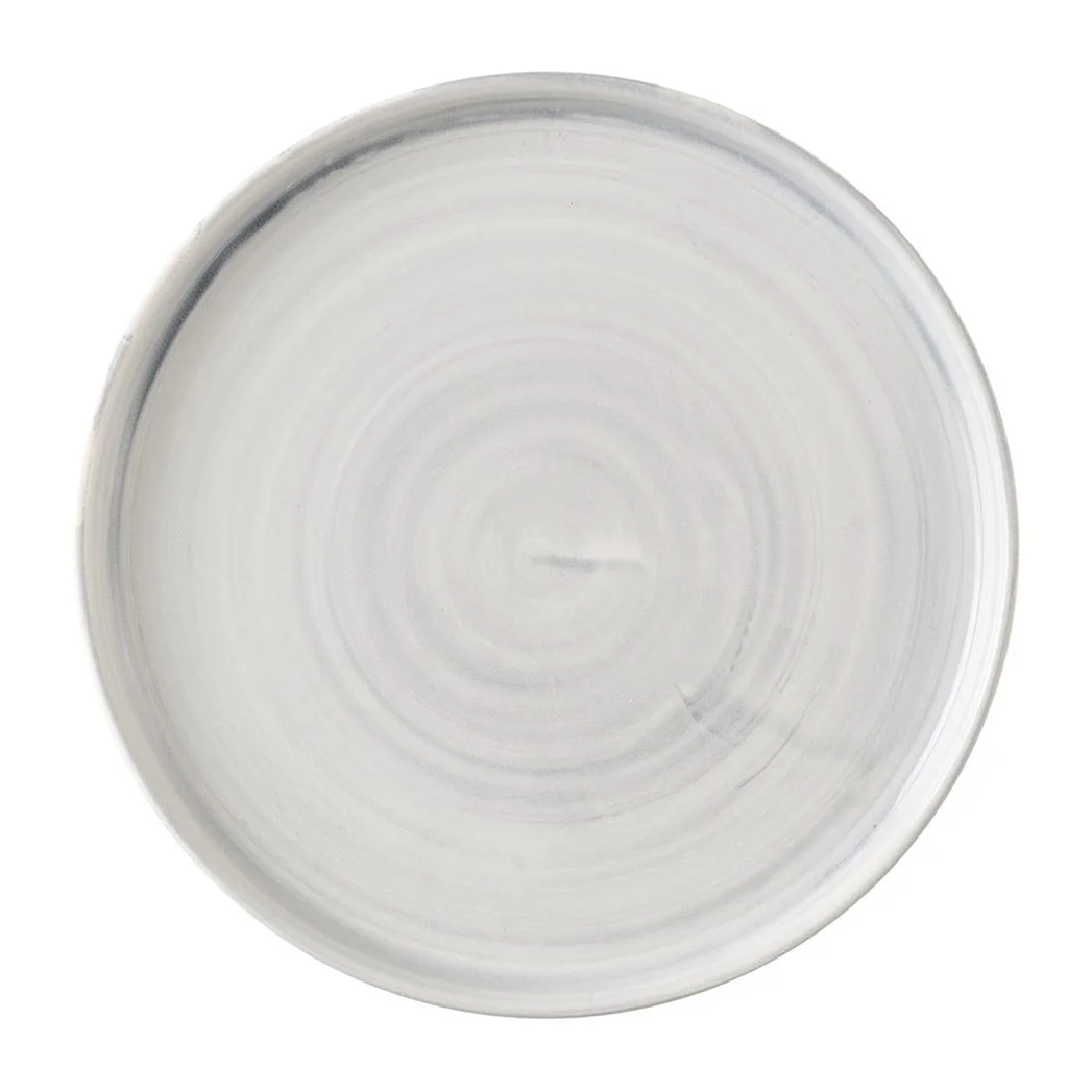 Churchill Stonecast Canvas Grey Walled Plates 210mm (6 Pack) - Image 1