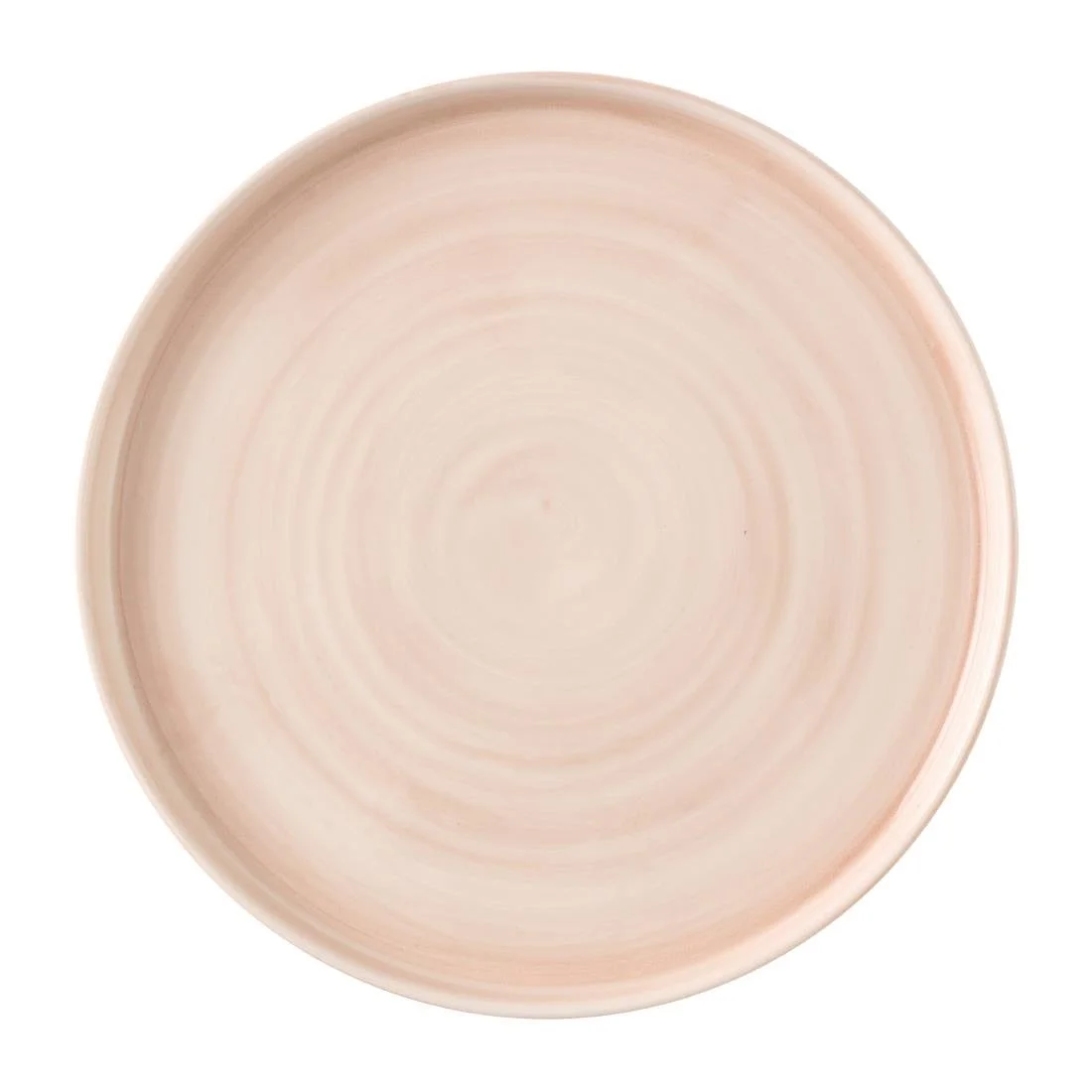 Churchill Stonecast Canvas Coral Walled Plates 280mm (6 Pack) - Image 1