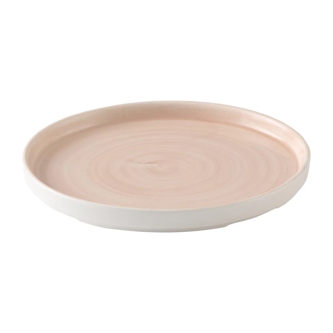 Churchill Stonecast Canvas Coral Walled Plates 210mm (6 Pack) - Image 2