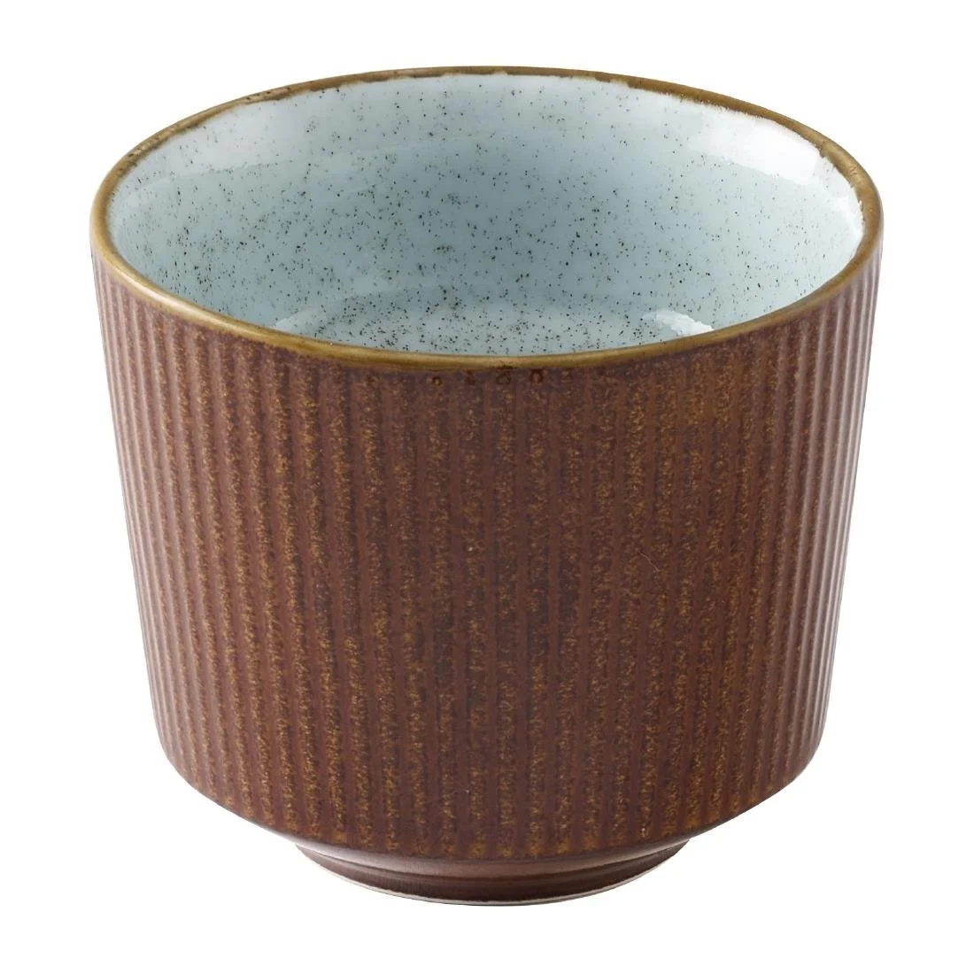 Churchill Nourish Cinnamon Brown Duck Egg Kochi Chip Mugs 325ml (12 Pack) - Image 1