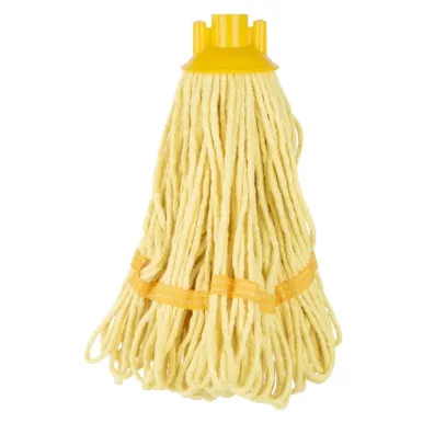 Jantex Connect Deck Mop Head Yellow Stripe 200g