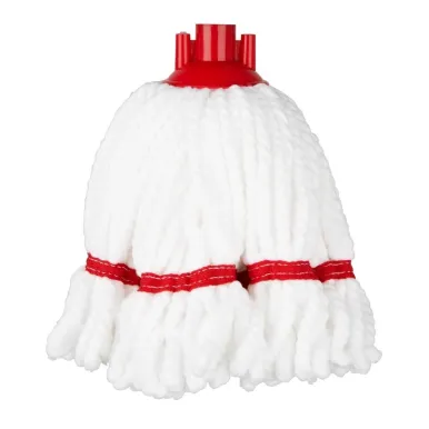 Jantex Connect Microfibre Mop Head Red Stripe 150g