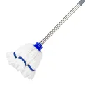 Jantex Connect Microfibre Mop Head Blue Stripe 150g - Image 5