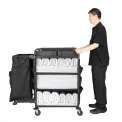 Jantex Compact Housekeeping Trolley - Image 5