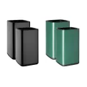Bolero Square Waste Bin Titanium Black 7Ltr - Image 5